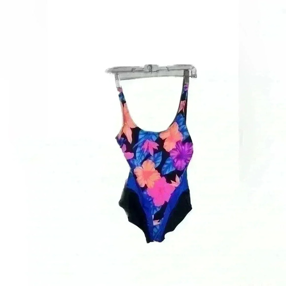 le cove Other - Vintage LE COVE swimsuit size 12 floral pattern